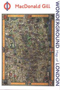 Macdonald Gill  Wonderground Map of London Boxed Notecards 0