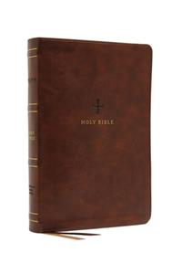 Nrsv, Catholic Bible, Standard Large Print, Leathersoft, Brown, Comfort Print