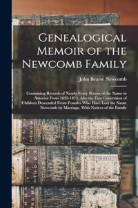 Genealogical Memoir of the Newcomb Family