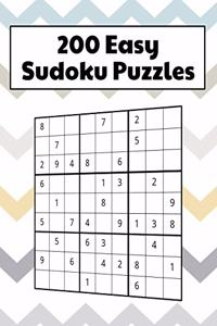 200 Easy Sudoku Puzzles