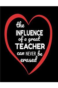 The Influence Of A Great Teacher Can Never Be Erased