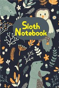 Sloth Notebook
