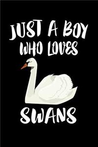 Just A Boy Who Loves Swans