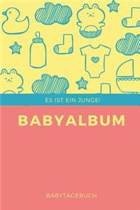 Babyalbum Es ist ein Junge Babytagebuch