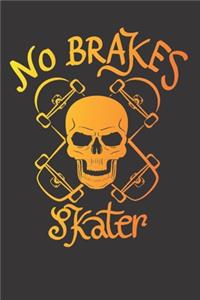 Notebook for skate sk8 longboard sk8er no brakes