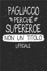 Pagliaccio Perché Supereroe Non Un Titolo Ufficiale