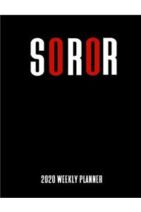 Soror 2020 Weekly Planner
