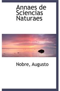 Annaes de Sciencias Naturaes