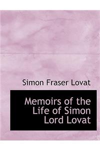 Memoirs of the Life of Simon Lord Lovat