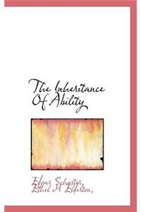 The Inheritance of Ability