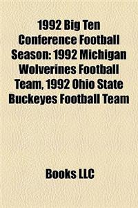 1992 Big Ten Conference Football Season