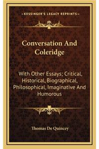 Conversation and Coleridge