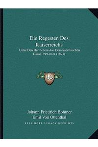 Regesten Des Kaiserreichs