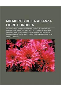 Miembros de La Alianza Libre Europea