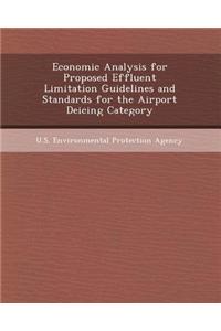 Economic Analysis for Proposed Effluent Limitation Guidelines and Standards for the Airport Deicing Category