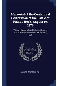 Memorial of the Centennial Celebration of the Battle of Paulus Hook, August 19, 1879