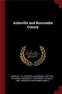 Asheville and Buncombe County