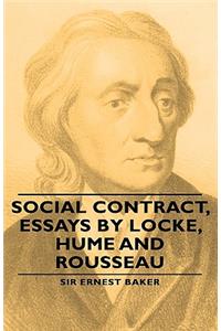 Social Contract, Essays by Locke, Hume and Rousseau