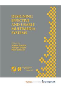 Designing Effective and Usable Multimedia Systems