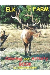 Elk Farm Coloring And Activity Book