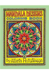 Mandala Designs Coloring Book No. 1