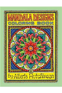 Mandala Designs Coloring Book No. 1