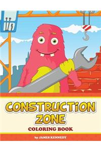 Construction Zone Coloring Book