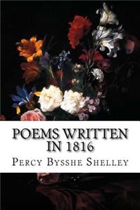 Poems Written In 1816