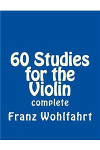 60 Studies for the Violin