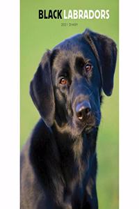 LABRADOR RETRIEVERS BLACK A5 DIARY 2021