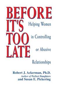 Before it's Too Late