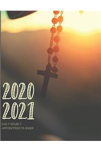 Daily Planner 2020-2021 Catholic 15 Months Gratitude Hourly Appointment Calendar