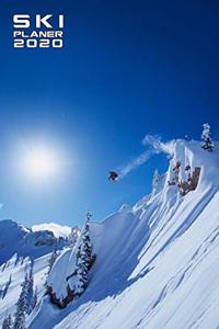 Ski Planer 2020 Monatlicher & Wöchentlicher Notizbuch Kalender