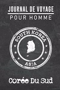 Journal de Voyage pour homme Corée Du Sud