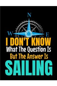 I Don't Know What The Question Is But The Answer Is Sailing