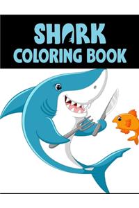 Shark Coloring Book