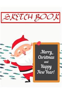 Sketch Book For Markers Christmas Gift Bringer