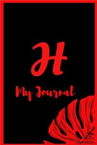 My Journal with initial H
