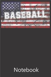 Baseball American Flag