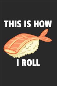 Sushi Notizbuch