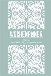 Wochenplaner Ziele Kontakte Termine Notizen