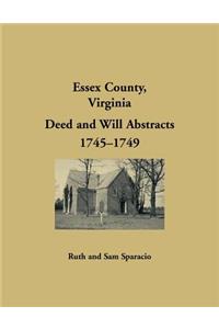 Essex County, Virginia Will Abstracts 1745-1748