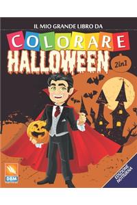 Il mio grande libro da colorare - Halloween - 2 in 1 - Edizione notturna