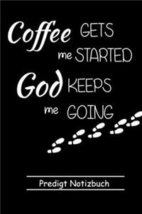 Predigt Notizbuch
