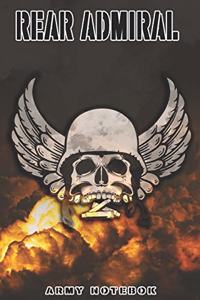 Rear Admiral Army Notebook