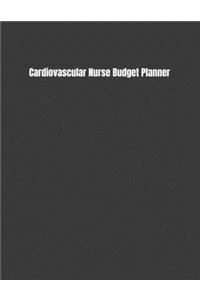Cardiovascular Nurse Budget Planner