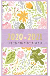 2020-2021 Two Year Monthly Planner