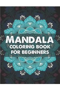 Mandala coloring book for beginners