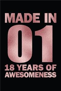 18 Years of Awesomeness