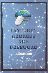 Internet Address & Password Logbook For Men